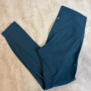 lululemon athletica blue align leggings